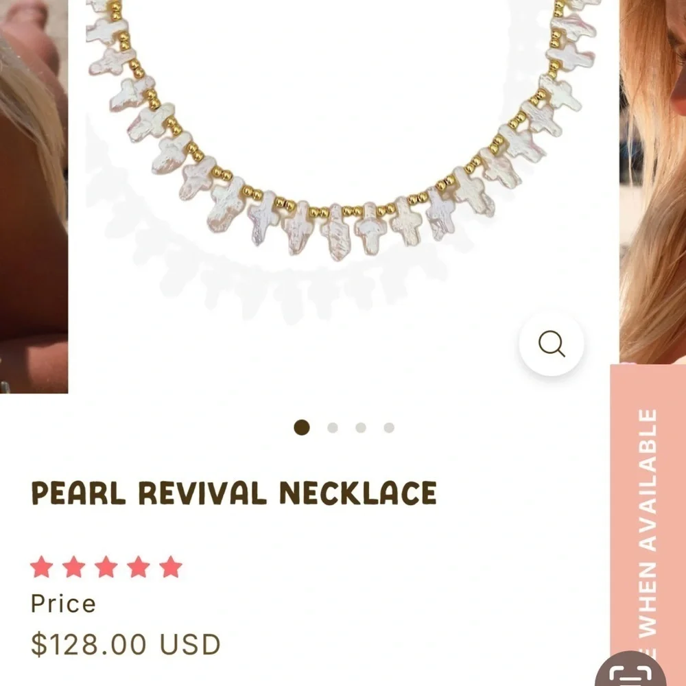 LEX NOEL PEARL REVIVAL NECKLACE!! STUNNING!! New in box